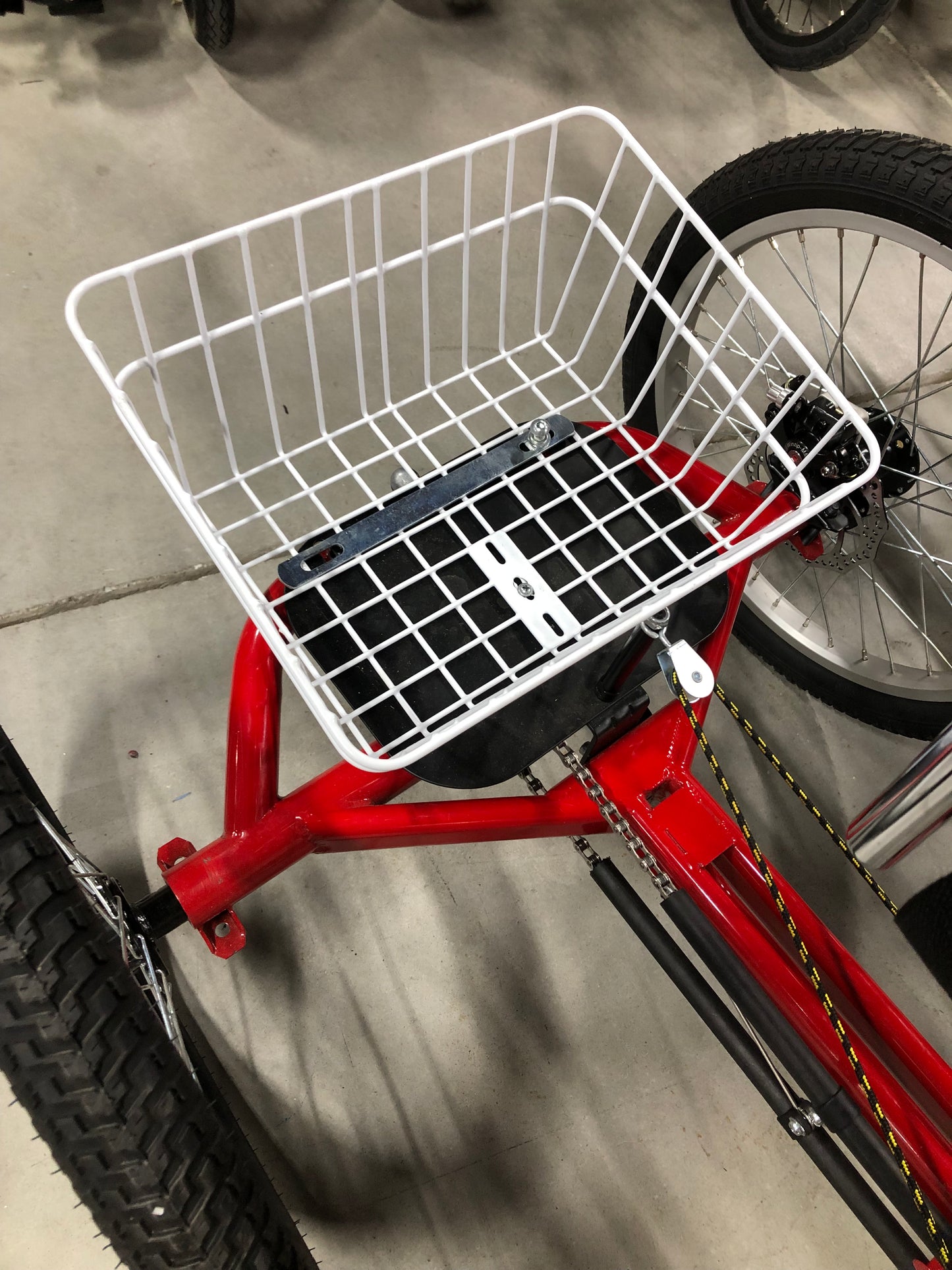 1400 Series White Wire Basket - Official Amtryke Store