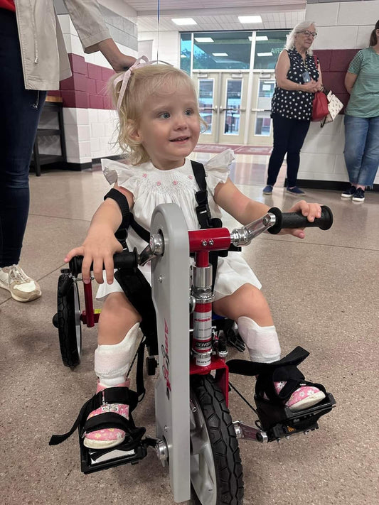 Mabry’s Story: Finding Freedom, Strength, and Joy Through Her Amtryke