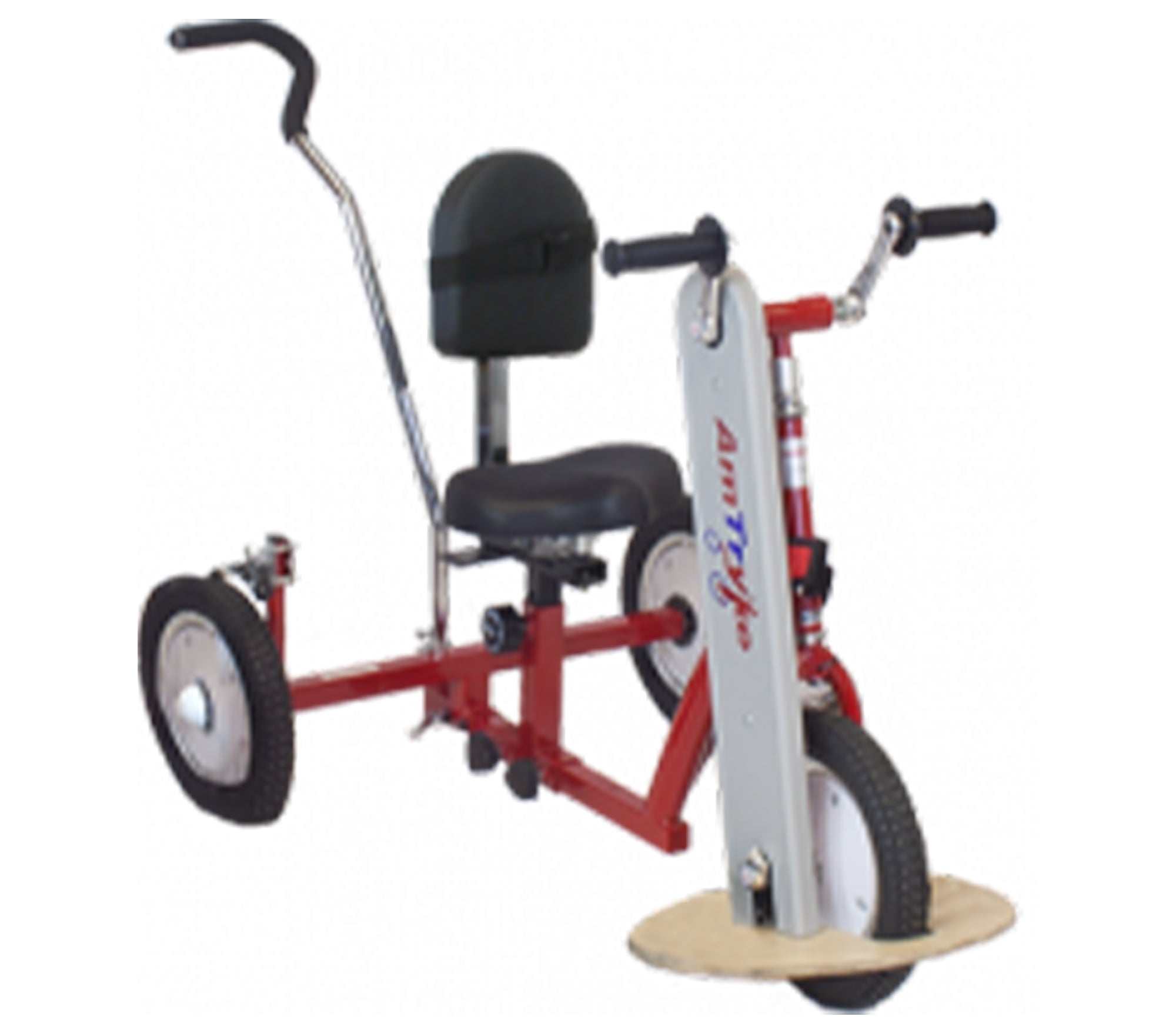 Amtryke® AM12S with Platform Hand Driven Adaptive Tricycle Official