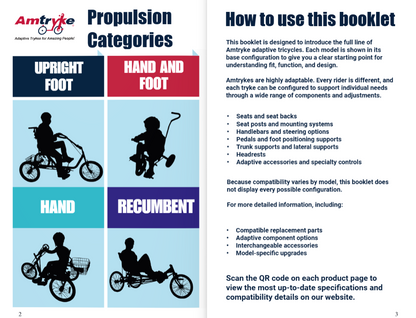 Amtryke Adaptive Tricycle Collection Booklet
